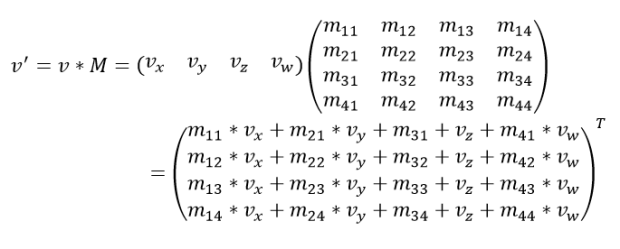 Vector Matrix Multiplication